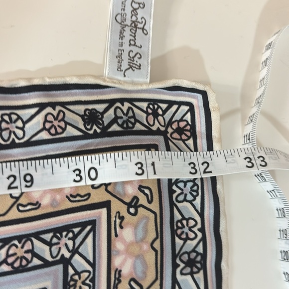 100% Silk Paisley Beckford Scarf |  Made in England - Picture 8 of 10